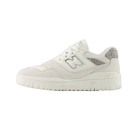 Overkicks - New Balance 550 Sea Salt Black Leopard (Womens) (BBW550CN) - vista lateral