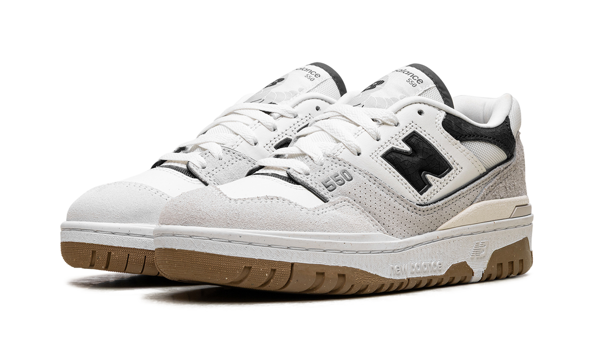 Overkicks - New Balance 550 Sea Salt Grey Matter (Womens) (BBW550TA) - vista trasera