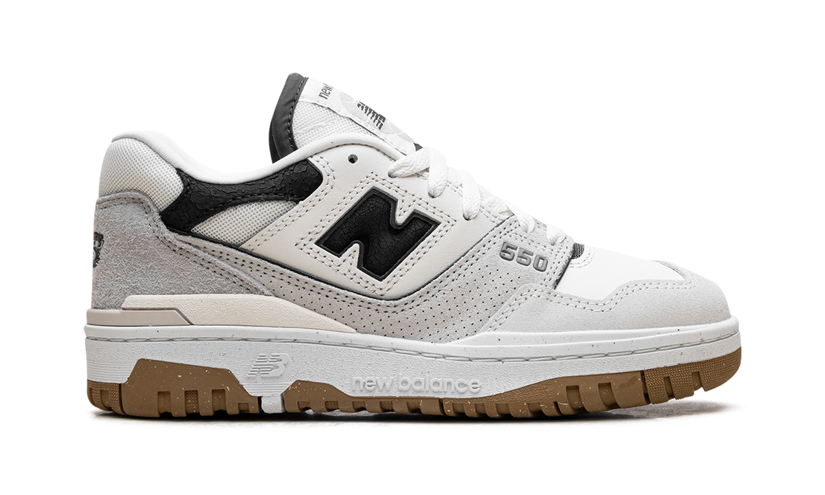 Overkicks - New Balance 550 Sea Salt Grey Matter (Womens) (BBW550TA) - detalle talón
