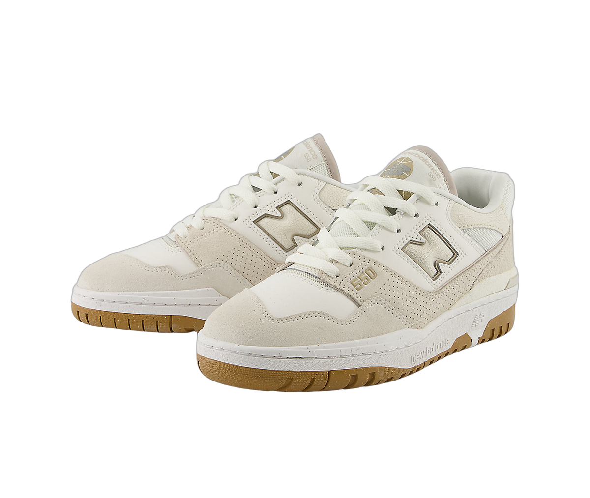 Overkicks - New Balance 550 Sea Salt Linen (Womens) (BBW550TB) - vista trasera