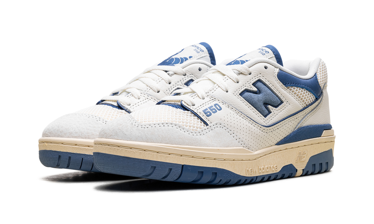Overkicks - New Balance 550 Sea Salt Pack Blue Agate (BB550CPD) - vista trasera