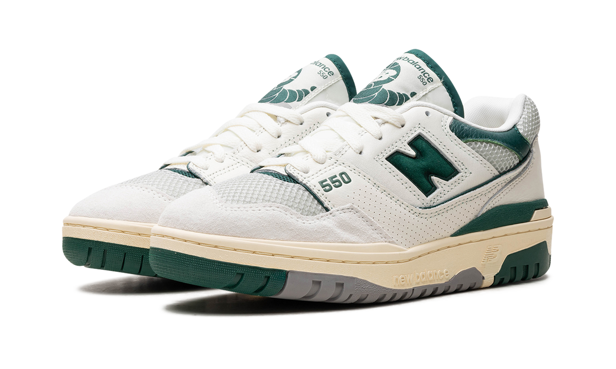 Overkicks - New Balance 550 Sea Salt Pack Marsh Green (BB550CPE) - vista trasera