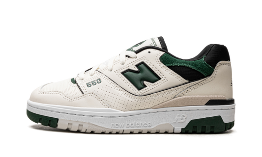 Overkicks - New Balance 550 Sea Salt Pine Green (BB550VTC) - vista lateral