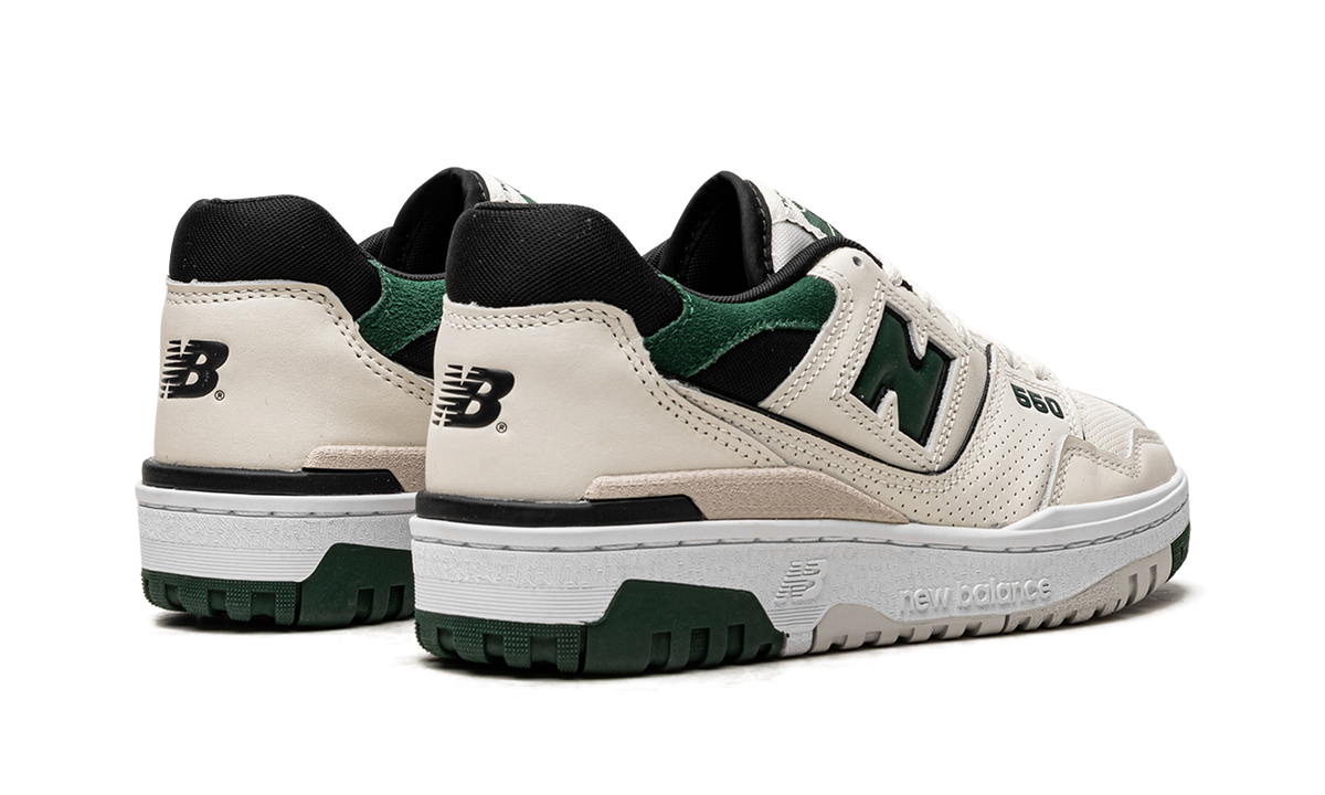Overkicks - New Balance 550 Sea Salt Pine Green (BB550VTC) - par completo