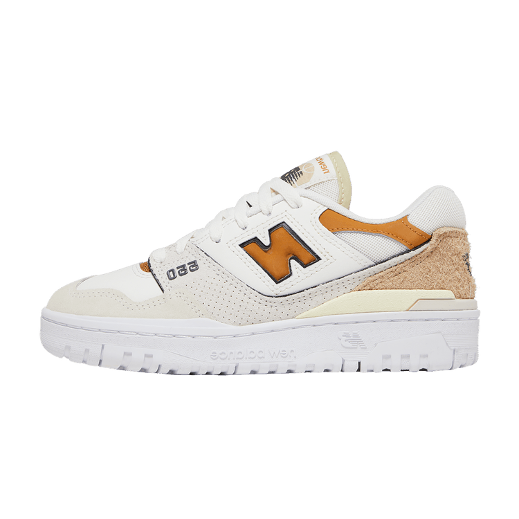 Overkicks - New Balance 550 Sea Salt Tobacco (Women's) (BBW550ST) - vista lateral