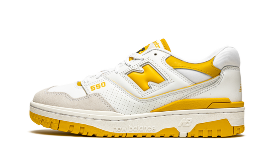 Overkicks - New Balance 550 Sea Salt Varsity Gold (BB550LA1) - vista lateral