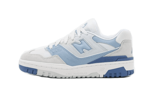 Overkicks - New Balance 550 Summer Fog Dusk Blue (Womens) (BBW550ZA) - vista lateral