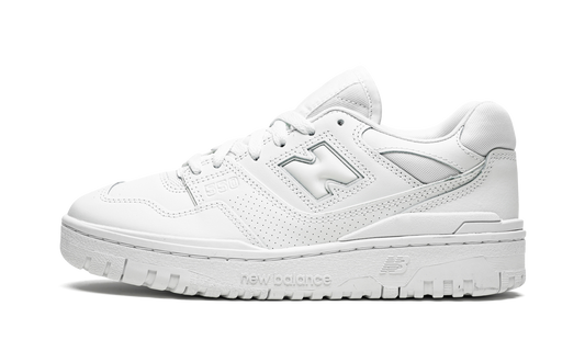 Overkicks - New Balance 550 Triple White (BB550WWW) - vista lateral