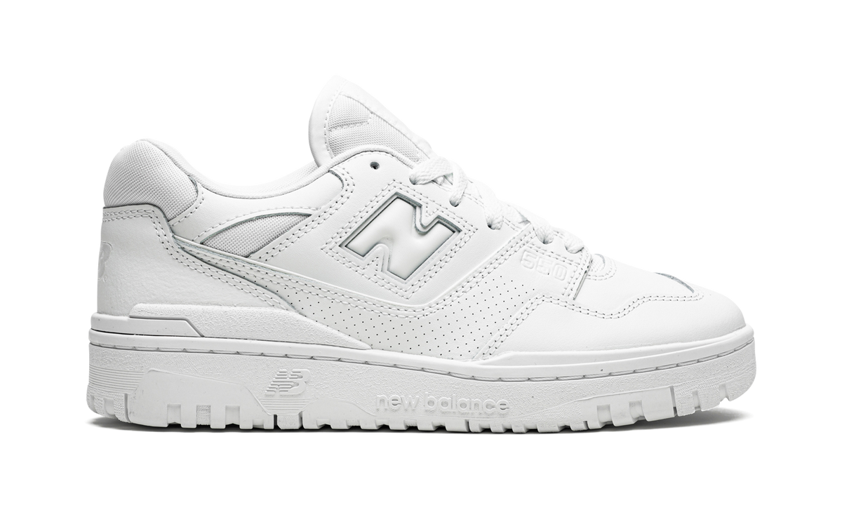 Overkicks - New Balance 550 Triple White (BB550WWW) - detalle talón