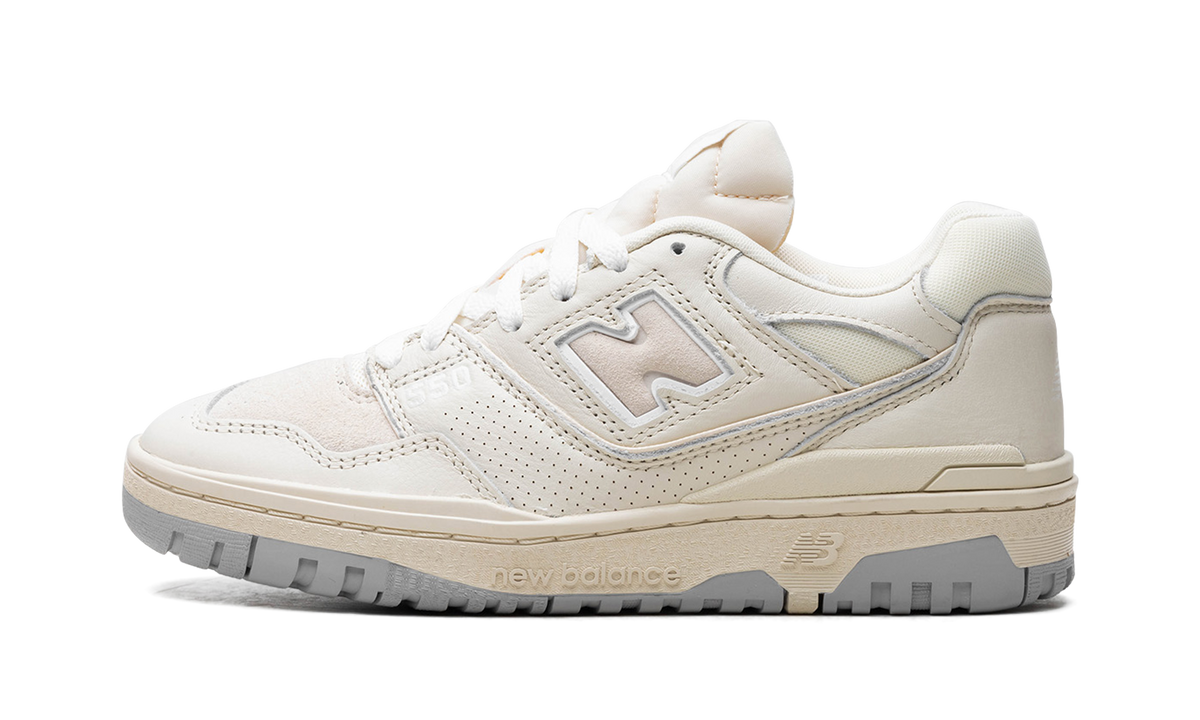 Overkicks - New Balance 550 Turtledove White (BB550PWD) - vista lateral