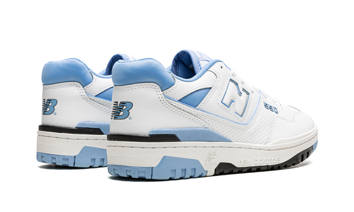 Overkicks - New Balance 550 UNC White University Blue (BB550HL1) - par completo
