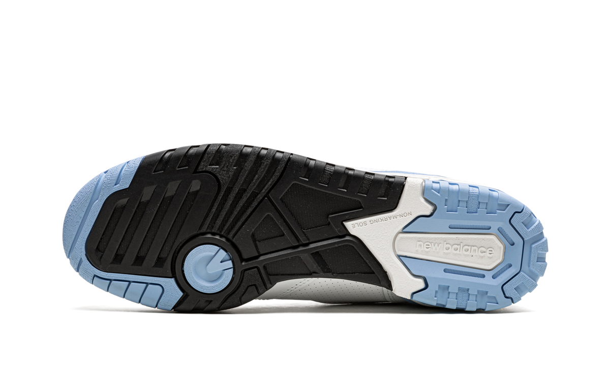 Overkicks - New Balance 550 UNC White University Blue (BB550HL1) - vista superior