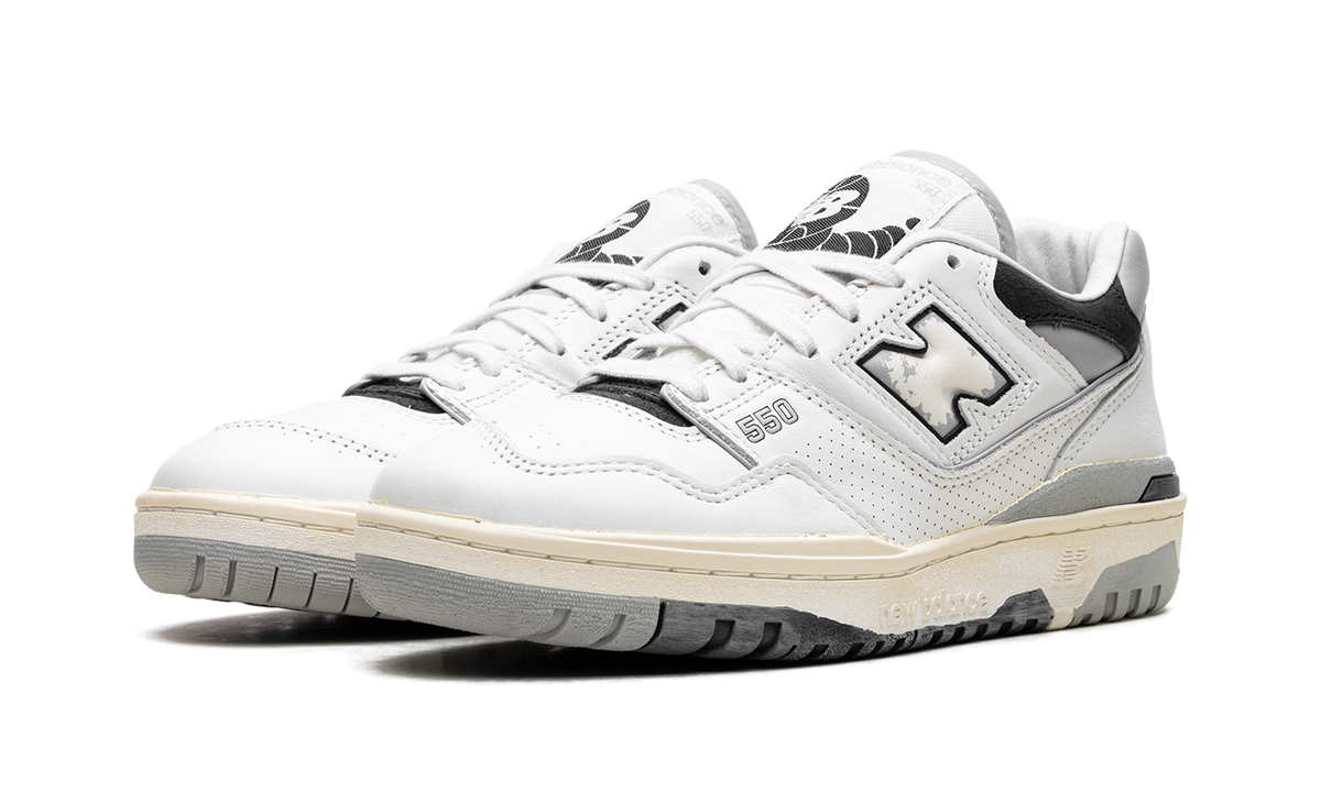 Overkicks - New Balance 550 Vintage Pack Concrete (BB550VGB) - vista trasera