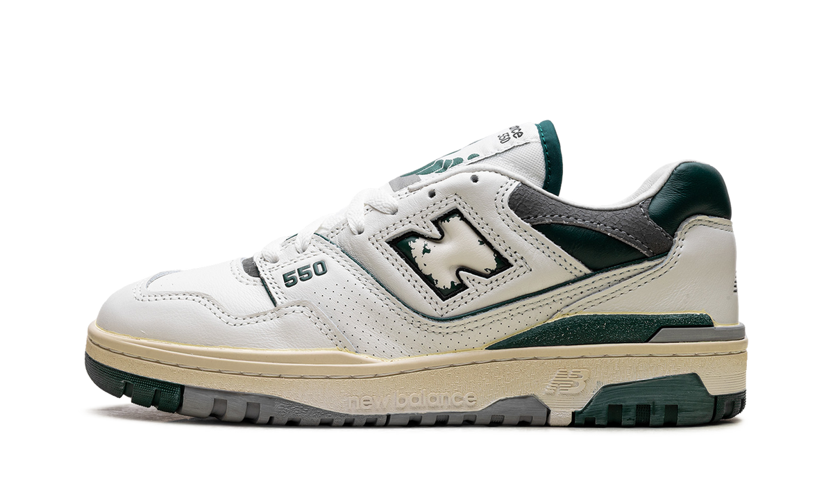 Overkicks - New Balance 550 Vintage Pack Marsh Green (BB550VTG) - vista lateral