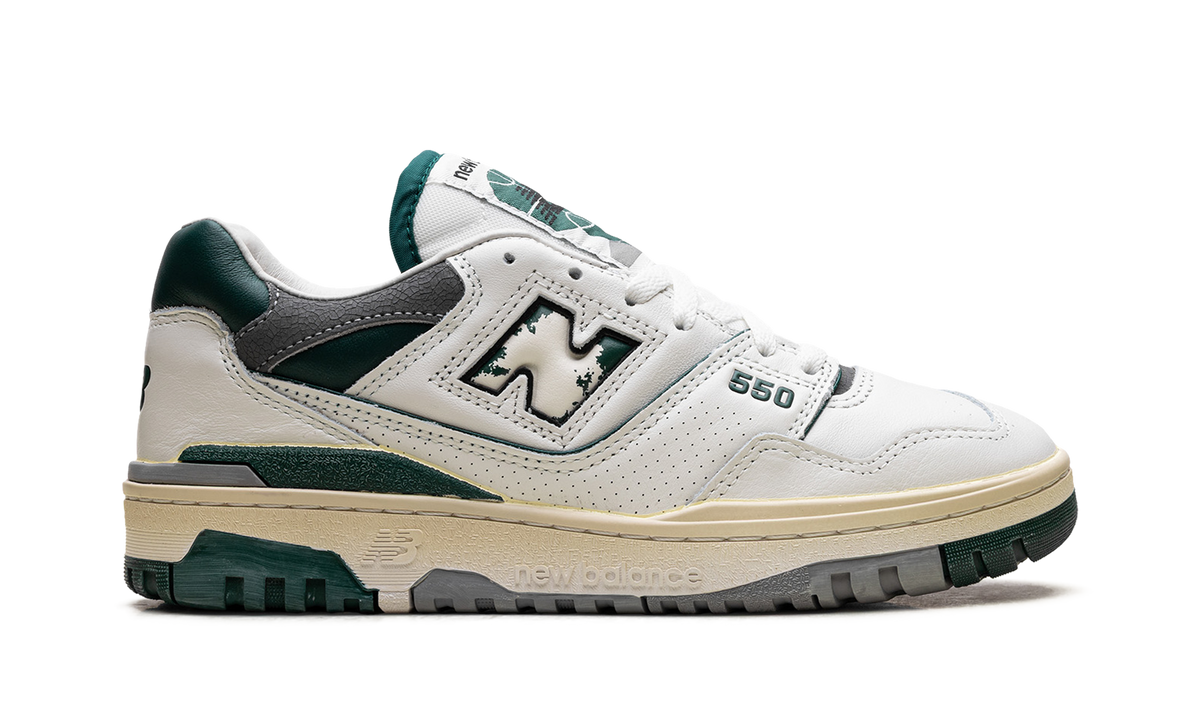 Overkicks - New Balance 550 Vintage Pack Marsh Green (BB550VTG) - detalle talón