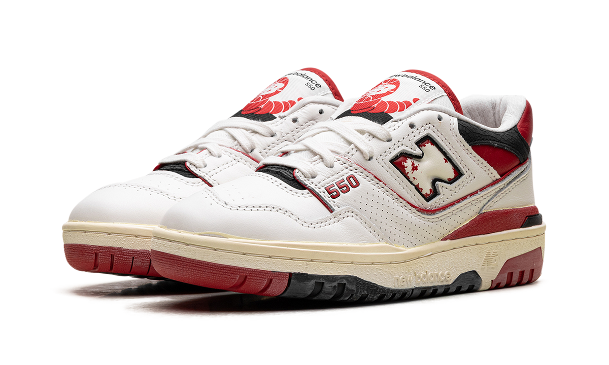 Overkicks - New Balance 550 Vintage Pack Team Red (BB550VGA) - vista trasera