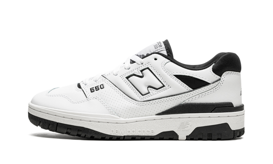 Overkicks - New Balance 550 White Black (BB550HA1) - vista lateral