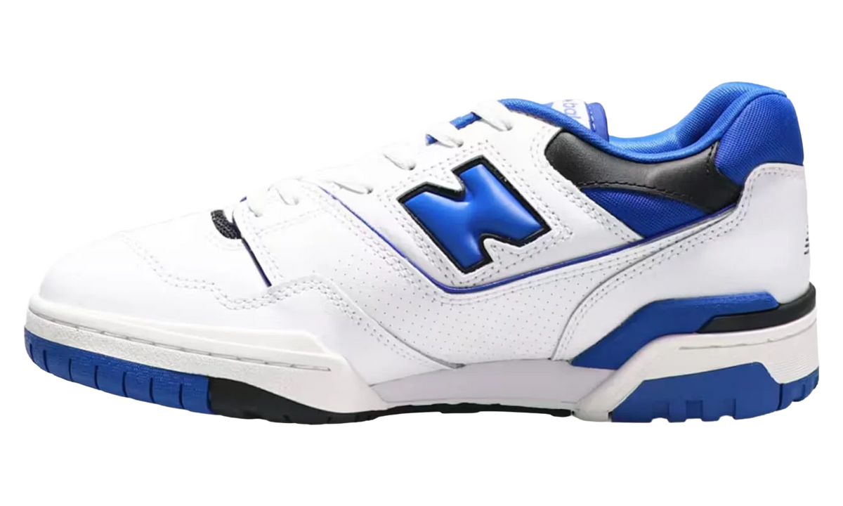 Overkicks - New Balance 550 White Blue (BB550SN1) - vista lateral