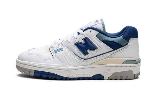 Overkicks - New Balance 550 White Blue Groove (BB550NCC) - vista lateral