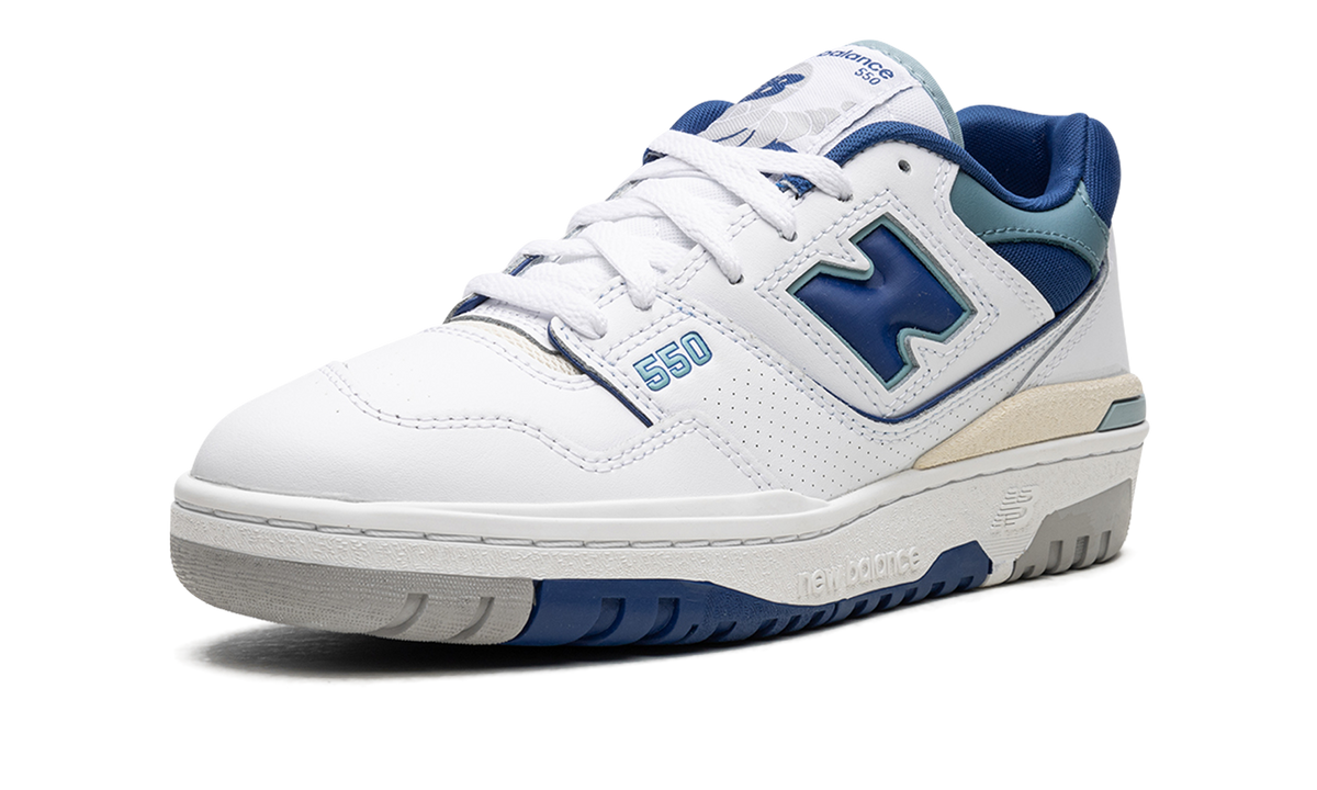 Overkicks - New Balance 550 White Blue Groove (BB550NCC) - detalle suela