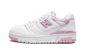 New Balance 550 White Bubblegum Pink (Women's)