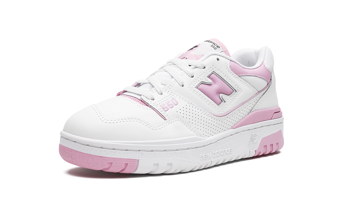 Overkicks - New Balance 550 White Bubblegum Pink (Womens) (BBW550BD) - detalle suela