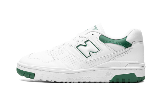 Overkicks - New Balance 550 White Classic Green (BB550SWB) - vista lateral