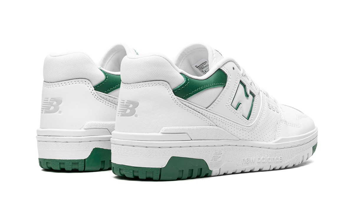 Overkicks - New Balance 550 White Classic Green (BB550SWB) - par completo