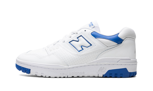 Overkicks - New Balance 550 White Cobalt Blue (BB550SWC) - vista lateral