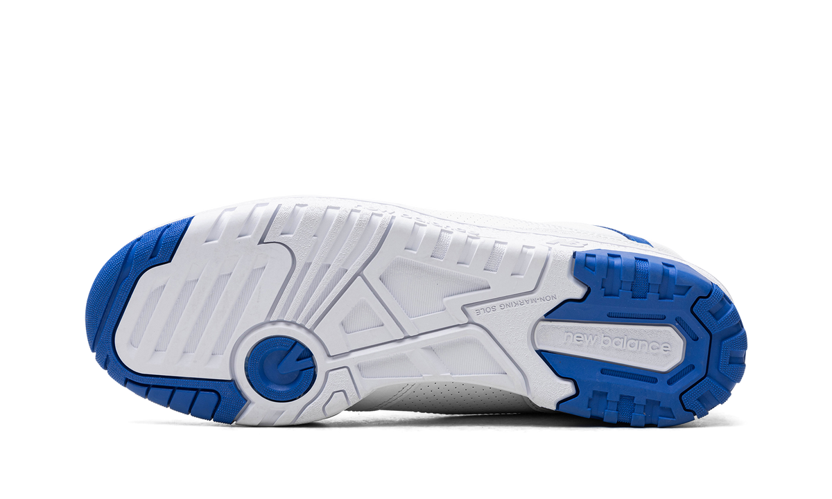 Overkicks - New Balance 550 White Cobalt Blue (BB550SWC) - vista superior