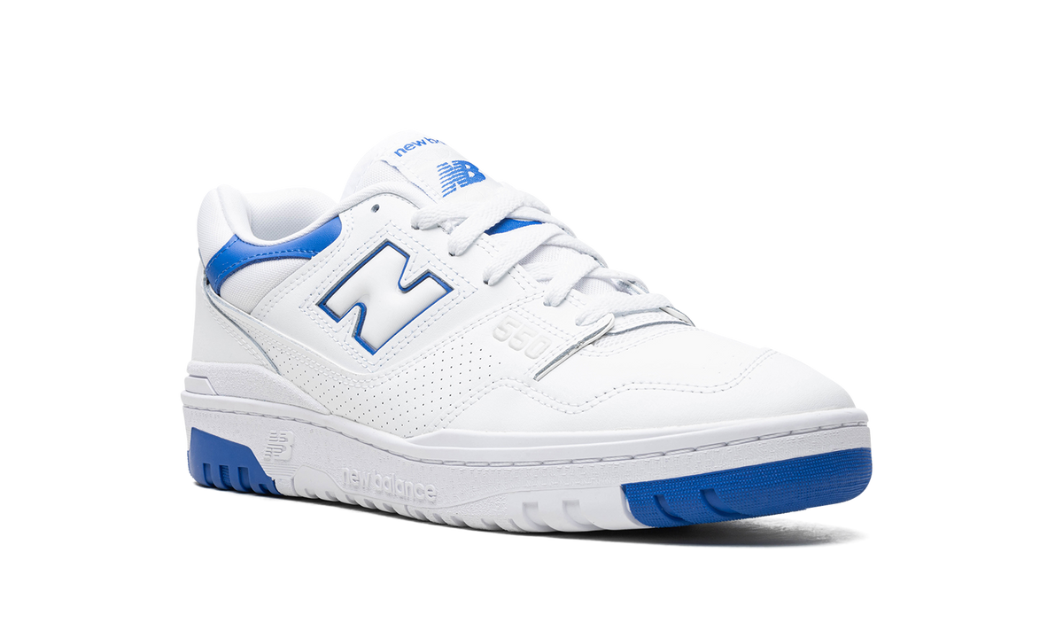 Overkicks - New Balance 550 White Cobalt Blue (BB550SWC) - detalle lateral interior
