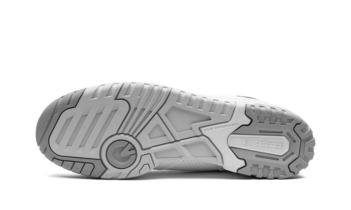 Overkicks - New Balance 550 White Concrete Black (BB550NCL) - vista superior