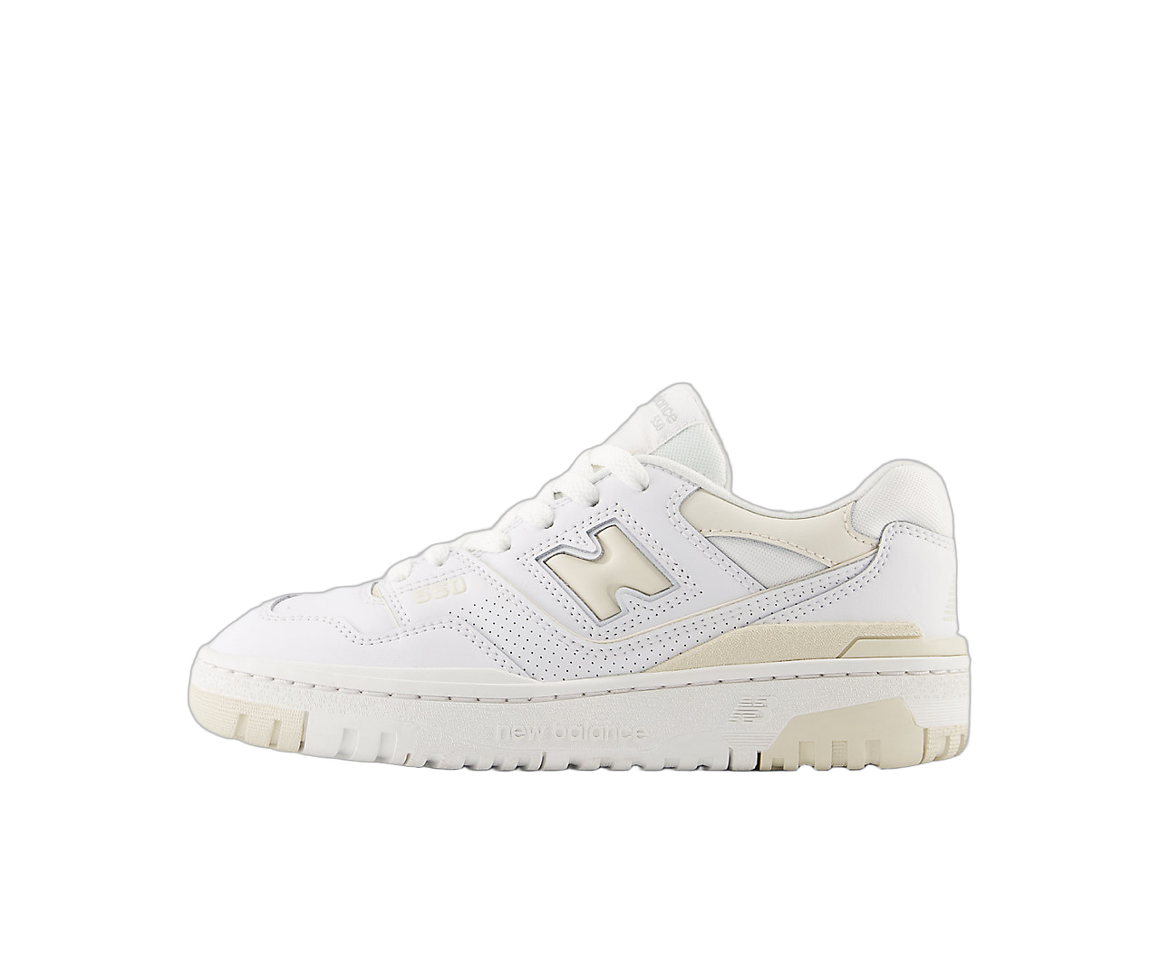 New Balance 550 White Cream Leather (GS) – Overkicks