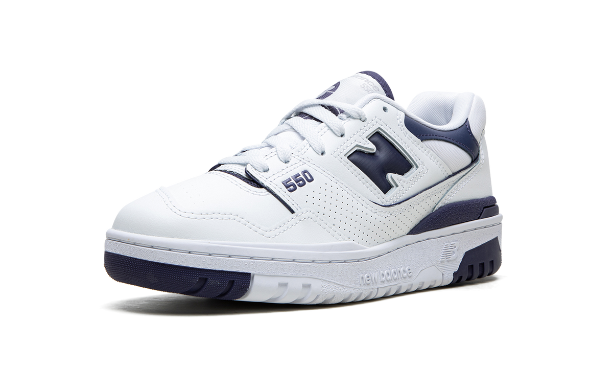 Overkicks - New Balance 550 White Dark Mercury (Womens) (BBW550BA) - detalle suela