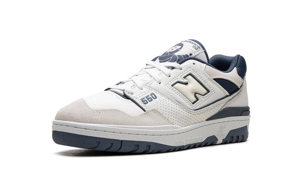 Overkicks - New Balance 550 White Dusty Blue (BB550STG) - detalle suela