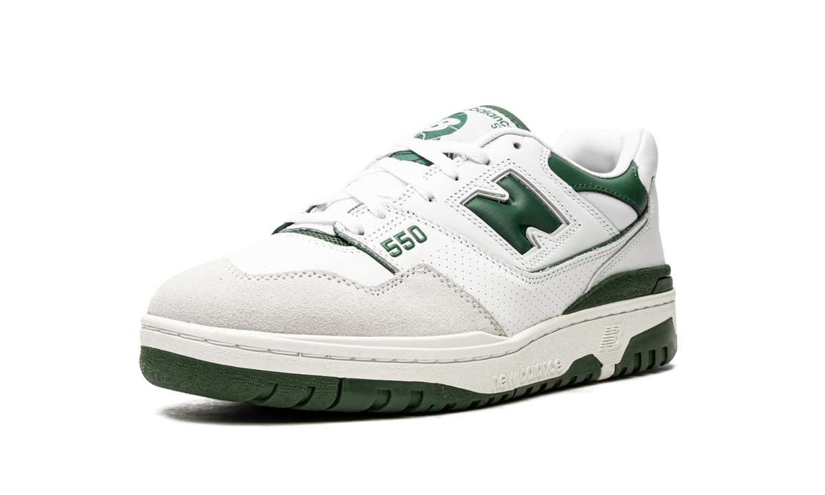 Overkicks - New Balance 550 White Green (BB550WT1) - detalle suela