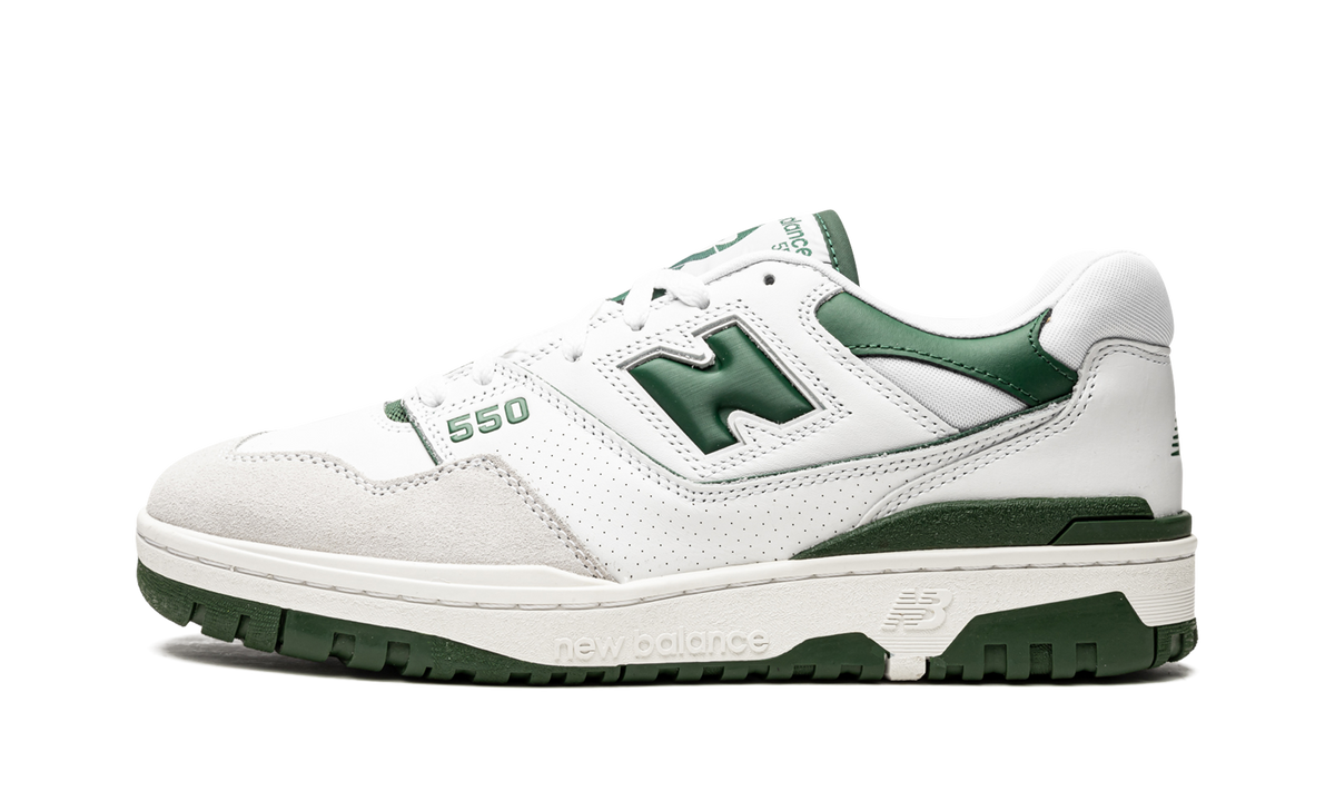 Overkicks - New Balance 550 White Green (BB550WT1) - detalle