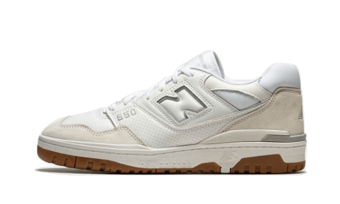 Overkicks - New Balance 550 White Gum (BB550WGU) - vista lateral