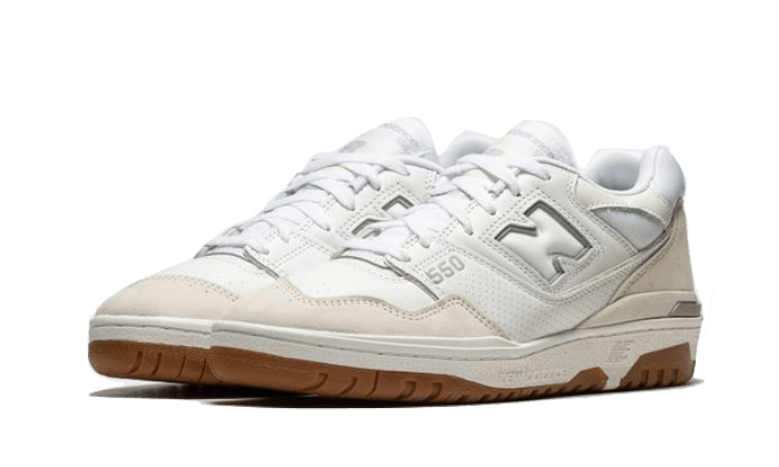 Overkicks - New Balance 550 White Gum (BB550WGU) - vista trasera