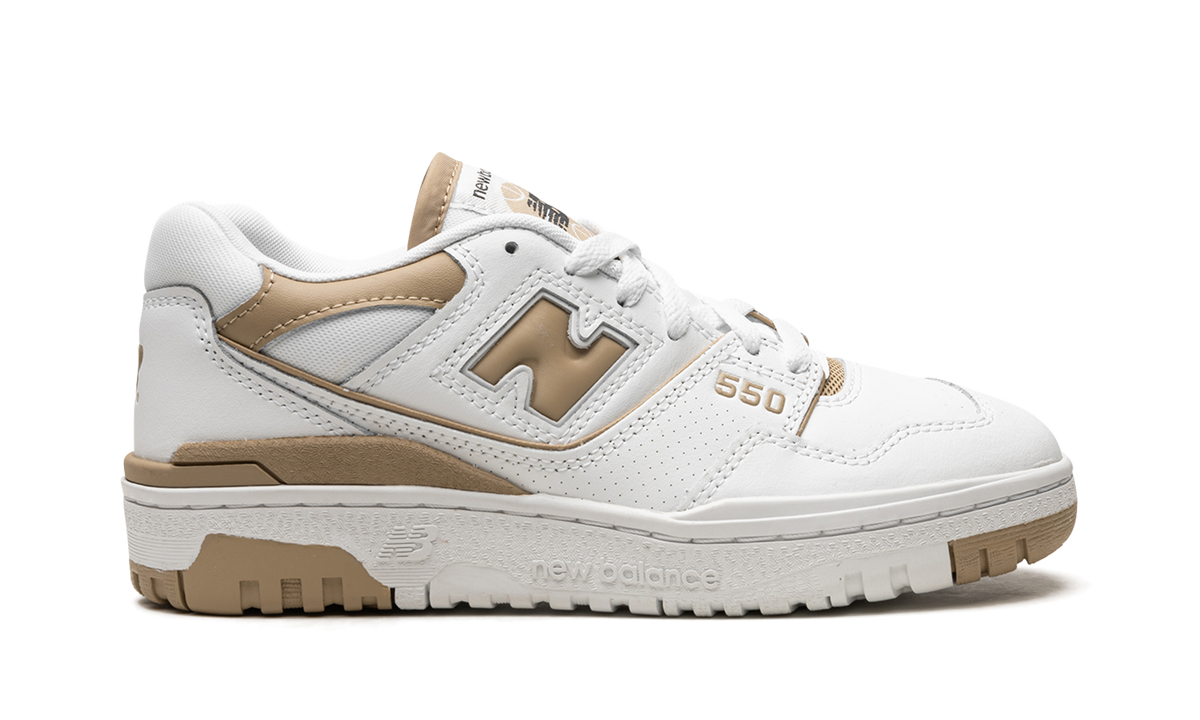 Overkicks - New Balance 550 White Incense (Womens) (BBW550BT) - detalle talón