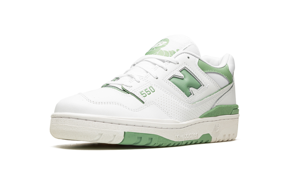 Overkicks - New Balance 550 White Mint Green (BB550FS1) - detalle suela