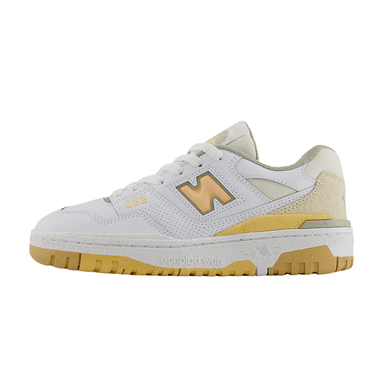 Overkicks - New Balance 550 White Peach Blossom (GS) (GSB550EB) - vista lateral