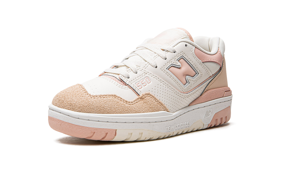 Overkicks - New Balance 550 White Pink (Womens) (BBW550WP) - detalle suela