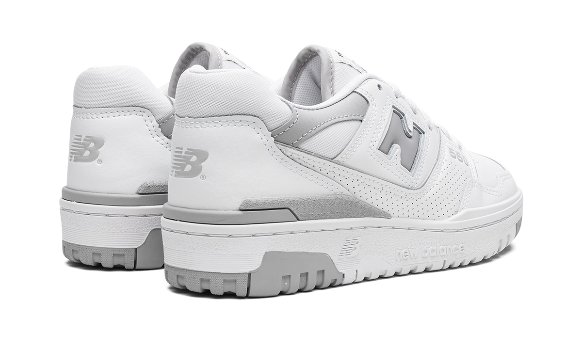 Overkicks - New Balance 550 White Rain Cloud (Womens) (BBW550BB) - par completo