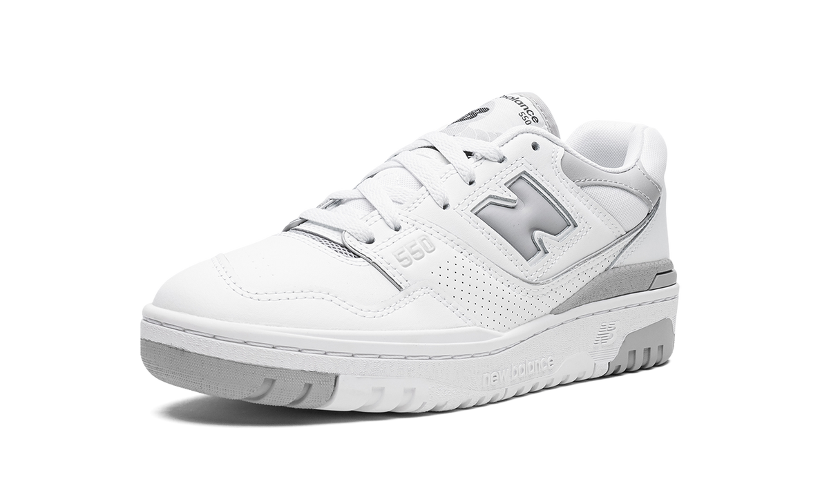 Overkicks - New Balance 550 White Rain Cloud (Womens) (BBW550BB) - detalle suela