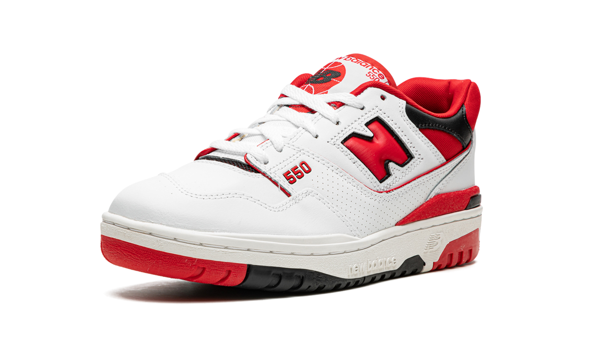 Overkicks - New Balance 550 White Red (BB550SE1) - detalle suela