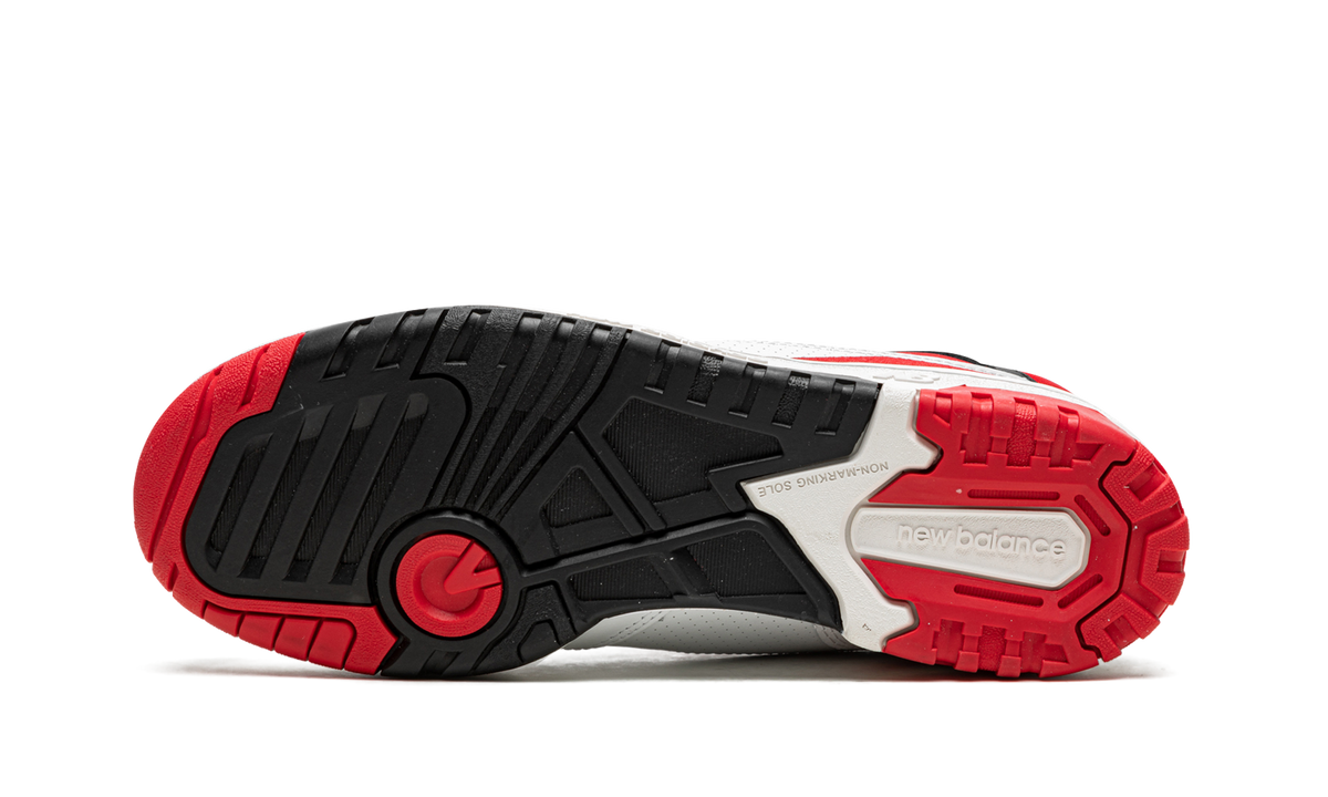 Overkicks - New Balance 550 White Red (BB550SE1) - vista superior