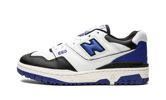 Overkicks - New Balance 550 White Royal Black (BB550HN1) - vista lateral