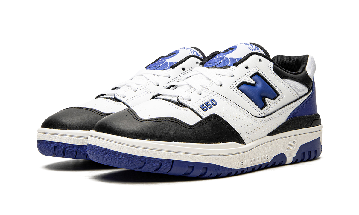 Overkicks - New Balance 550 White Royal Black (BB550HN1) - vista trasera