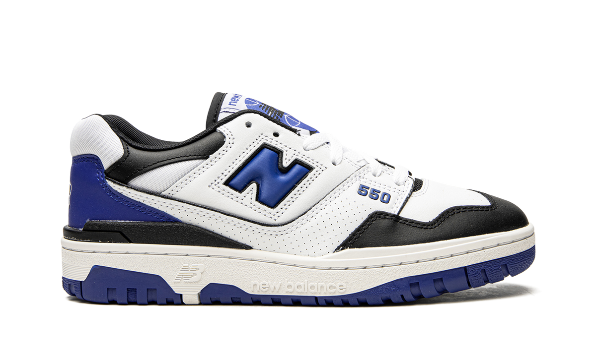 Overkicks - New Balance 550 White Royal Black (BB550HN1) - detalle talón